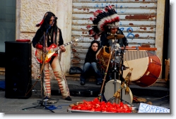 native_american_music_pisa_01 * Playing Native American music @ Pisa, Italy.