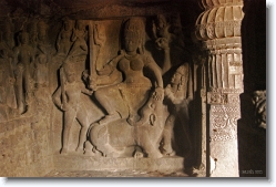 mahisha_mardhini_ellora_cave_21 * Mahisha Mardhini at Cave 21, Ellora Caves, Maharashtra